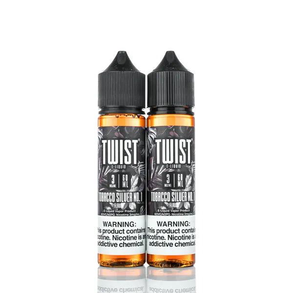Twist E-Liquids - Tobacco Silver No.1 - 120ml - Black Coral